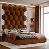 Muralo čalouněný panel HEXAGON WALL CUSHION čalounění Náhled obrázku produktu 4