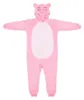 Pigiama Onesie Kigurumi Costume Travestimento Rosa Maiale Anteprima dell’immagine prodotto 4