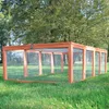 zooprinz Auslaufgehege Rabbit Run | Braun | 100x48x181cm Produktbild-Vorschau 14