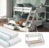 Poschodová posteľ Vitalispa Everest biely 140x200 / 90x200 Náhľad obrázku produktu 2
