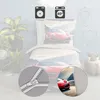 Duvet cover Good Morning 135x200 + 1* 80x80 cm - Red sports Produktbild-Vorschau 7