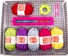Kreatives Strickset & Webrahmen für Kinder - Mützen & Produktbild-Vorschau 2