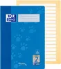 A blue notebook with paw print designs and a yellow lined paper insert. Anteprima dell’immagine prodotto