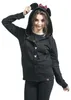 Mickey Mouse Kapuzenjacke Damen Minnie schwarz S Produktbild-Vorschau 7