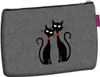 Wysokiej jakości kosmetyczka Bertoni SOLO 14x21cm - BLACK Podgląd zdjęcia produktu 1