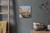 Coloray Uhr auf Leinwand 30x30 cm Wand Uhr Dekoration Produktbild-Vorschau 4