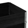 CLORIS Paletten-Aufsatzrahmen 2 Stk. Schwarz 80x60cm Produktbild-Vorschau 7