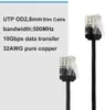 Elfcam - Cavo Ethernet 30m Cat 6A Ultra Slim 10Gbps 32AWG Anteprima dell’immagine prodotto 2
