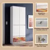 trendteam Šatní skříň Zrcadlo bílý melamin 74 x 191 x 34 cm Náhled obrázku produktu 16