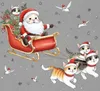 Santa Claus Schlitten Katzen Kätzchen - Weihnachten Produktbild-Vorschau 3
