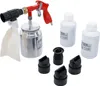 A sandblasting gun and accessories are displayed against a white background. Anteprima dell’immagine prodotto