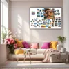 Anwicar Magnettafel - Magnetische Pinnwand 100x80 cm - Weiß Produktbild-Vorschau 5