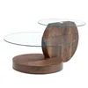 Moderner minimalistischer gehärteter Glas-Couchtisch, Produktbild-Vorschau 11