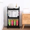 Verk 27259 Etagère sur roulettes, 3 étagères noir Voir les images du produit 2