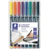 Staedtler 317 WP8, Czarny, Niebieski, Brązowy, Zielony, Podgląd zdjęcia produktu 14