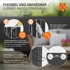ECD Germany PVC rohož pro ochranu soukromí 100x900 cm, Náhled obrázku produktu 4