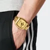 Adidas Uni Uhr RETRO WAVE ONE Edelstahl gold AOSY24024 Produktbild-Vorschau 5