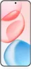 A smartphone with a colorful wallpaper displayed on its screen. Produktbild-Vorschau