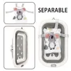 Baby Badewanne,Faltbare Badewanne Baby mit Rutschfester Produktbild-Vorschau 3