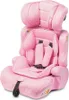A pink car seat for children is shown against a white background. Náhled obrázku produktu