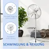 Homcom HOMCOM Trojnožkový ventilátor výškovo nastaviteľný Náhľad obrázku produktu 6