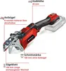 Einhell Akku-Astsäge GE-GS 18/150 Li-Solo 18V inkl- 2 kwb + Produktbild-Vorschau 3