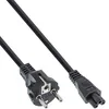 InLine Netzkabel für Notebook, 3pol Kupplung, schwarz, 1m, Produktbild-Vorschau 2