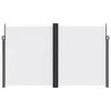 vidaXL Store latéral extensible blanc 200x1000 cm Voir les images du produit 3