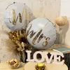 Oblique Unique Folien Luftballons Mr. und Mrs. Produktbild-Vorschau 4