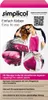 Simplicol Textile Colour Intensive Pink Berry Set Barva a Náhled obrázku produktu 3
