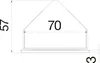 Wipo Steckdosenelement Power Eck-G Slim Schwarz  3x Schuko Produktbild-Vorschau 5