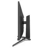 Side view of a black computer monitor on a white background. Produktbild-Vorschau