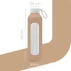 Wessper Trinkflasche aus Glas mit Silikonhülle – 1 L – mit Produktbild-Vorschau 4