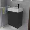 Alpenberger Gäste WC Waschbecken mit Unterschrank 45 cm | Produktbild-Vorschau 1