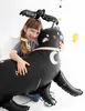 Folienballon schwarze Katze 81x80cm Schwarz Produktbild-Vorschau 7