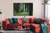 MuchoWow® Poster Hirsche - Bäume - Geweihe 120x90 cm - Produktbild-Vorschau 3