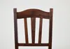 Close-up of the back of a wooden chair. Produktbild-Vorschau