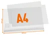 DURABLE Plakattasche wasserdicht A4 selbstklebend 5 i Náhľad obrázku produktu 7
