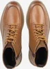 A top-down view of a pair of brown leather men's boots. Produktbild-Vorschau