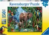 Elefanti della giungla Ravensburger 12901 Anteprima dell’immagine prodotto 1
