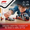 LEGO CITY 60493 Camion d'exposition F1 avec voiture de Voir les images du produit 12