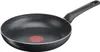A black frying pan with a red indicator in the center and a black handle, isolated on a white background. Náhľad obrázku produktu
