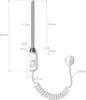 Technical drawing of a heating element for a radiator with dimensions and specifications. Produktbild-Vorschau