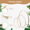 12Stš¹ck Holzringe zum Basteln, 15 cm/20 cm/30 cm Produktbild-Vorschau 3