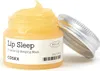 A small jar of lip sleeping mask with its lid open, set against a white background. Produktbild-Vorschau