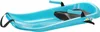 A blue plastic sled with black seats and handles, isolated on a white background. Anteprima dell’immagine prodotto