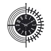 Opviq, Dubai - Black, Dekorative Metall-Wanduhr, 100 % Produktbild-Vorschau 2