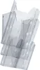 DURABLE Prospektspender Set XL A4, 861319 transparent Produktbild-Vorschau 13