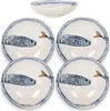 Teller, mediterran Sardinen-Motiv 2.0 | Maritime Produktbild-Vorschau 1