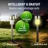 DEUBA® Lampes solaires de Jardin Lot de 32 lumières Voir les images du produit 5